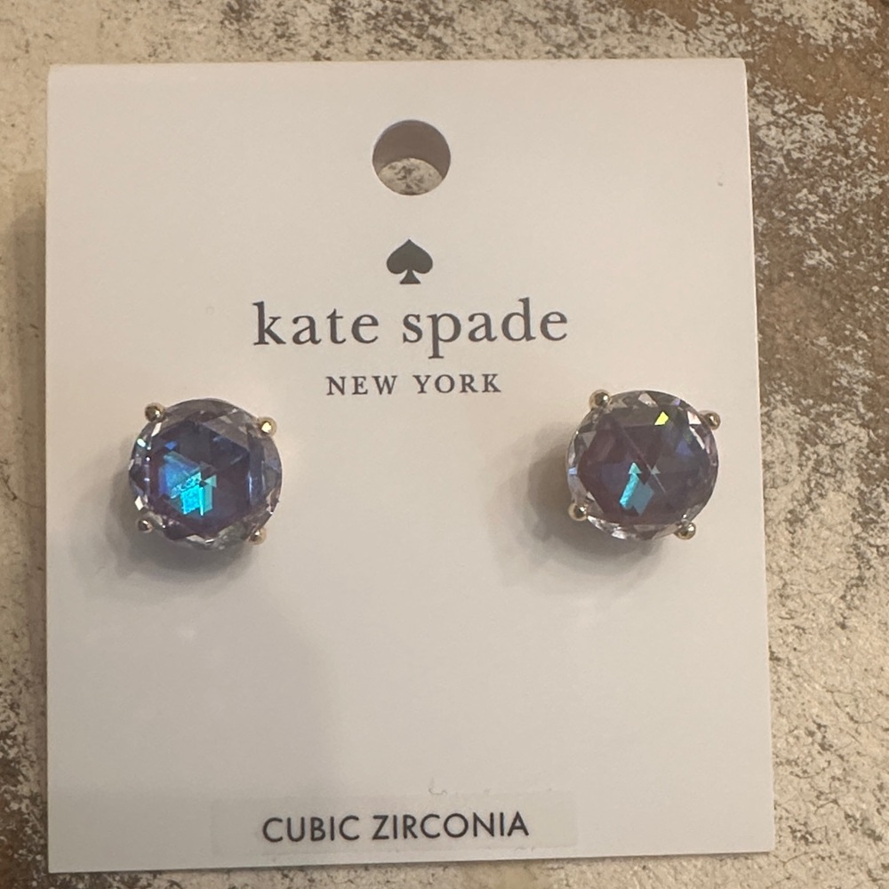 Kate Spade Gold Tone Stud Earrings